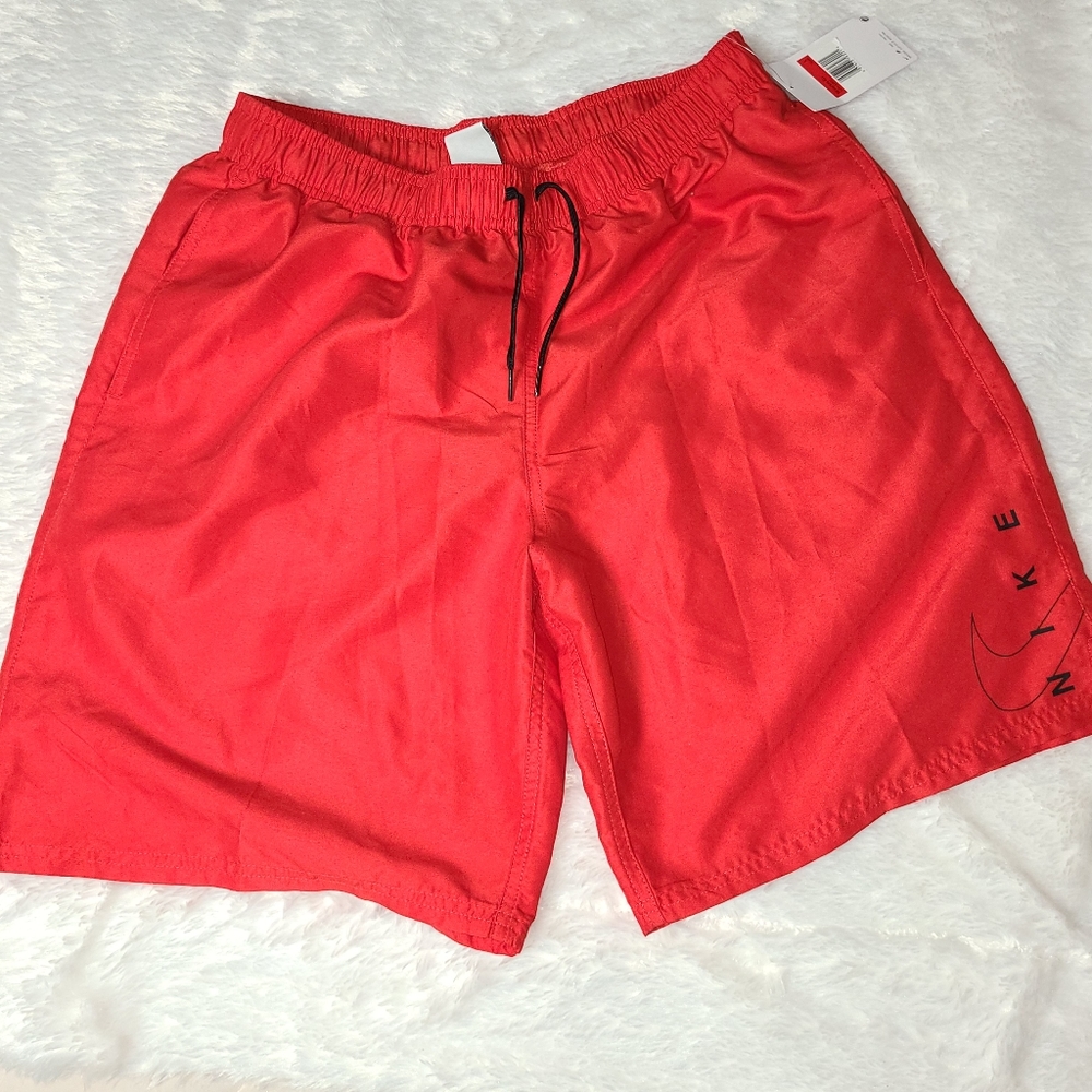 Men nike red swimtrucks